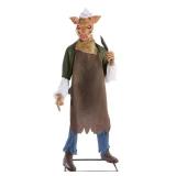 6.5 ft. Gruesome Grounds Animated LED Butcher