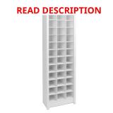 Prepac Tall Shoe Storage Cabinet