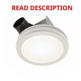 Roomside White 80 CFM Ceiling Exhaust Fan