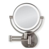 Zadro Next Gen 5.5" Wall Mount Mirror Ni