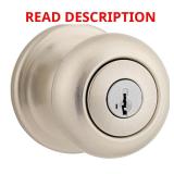 Juno Satin Nickel Door Knob