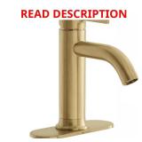 Ryden Brushed Gold Single-Hole Faucet