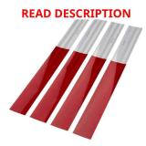 TowSmart 2.77"x18" Red/White Tape 4pk