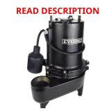 3/4 HP Sewage Ejector Pump