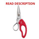 Milwaukee 10.65 in. L Red Electrician Snips