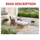 Holly Cove Wicker 2-Piece Outdoor Seating Set
