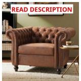 ModernLuxe Chesterfield Club Chair