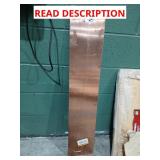 Heavy copper sheet