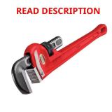 18 in. Straight Pipe Wrench for Plumbing
