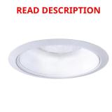 Halo Matte White 6-in Coilex Baffle Trim 310W
