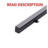 (4) 2-1/4 x 6 ft Slim Channel Drain Gray 2x bid
