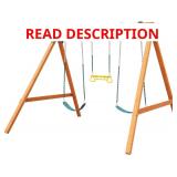 Swing-N-Slide PB 8360 Ranger Swing Set, Brown