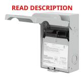 60A 240V Non-Fuse Metal AC Disconnect (U065PP)