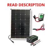 110W Poly Solar Panel with 300W Inverter