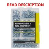 Zinc Machine Screw & Nut Assorted Kit