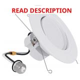 HALO RA 6" LED Recessed Retrofit Trim, 5CCT