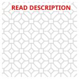 Lattice 12x12 White Peel & Stick Tile