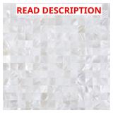 KASARO Peel Stick MOP Shell Backsplash Tiles