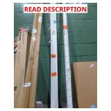 White trim (72.5x4 inches)