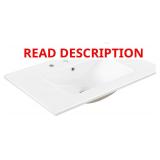 Jonathan Y Ancillary 30" Sink Top, White