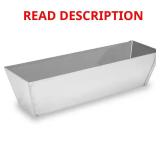 12 in. Stainless Steel Mud Pan