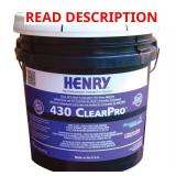 430 4 Gal. ClearPro VCT Adhesive