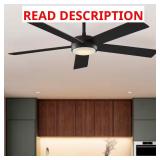 Hampton Bay Benning 52" Indoor Fan **MAY BE MISSI