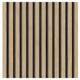 2- Faux Wood Slat Peel-and-Stick Wallpaper