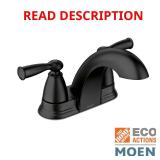 Banbury 4 in. Centerset Faucet, Matte Black