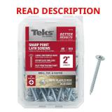 Teks #8 x 2-in Phillips Lath Screws (100)