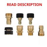 7-Piece Pressure Washer Quick-Connect Kit-Missing