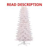 9 ft Prelit White Fraser Fir Tree
