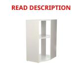 Selectives 29 in. W White Corner Organizer