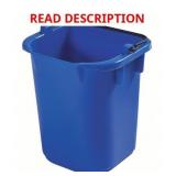 Rubbermaid 1.25 gal Bucket, 8.5"W x 9.25"H