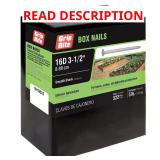 3-1/2 in. x 10-Gauge Galvanized Nails 5 lb Box