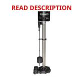 1/2 HP Stainless Steel Pedestal Sump Pump