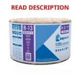 Knauf Insulation R-13 EcoRoll Kraft Faced Roll
