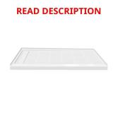 Linear 36x60 in. Shower Base, White