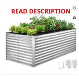 VEVOR Galvanized Raised Garden Bed