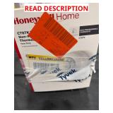 Honeywell assorted thermostats