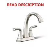 Sundae 4 in. Centerset Faucet, Nickel