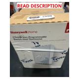 Honeywell assorted thermostats