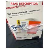 Honeywell assorted thermostats