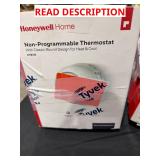 Honeywell assorted thermostats