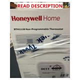 Honeywell assorted thermostats