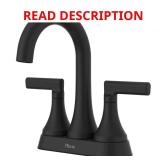 Vedra 4" Centerset Bath Faucet - Matte Black