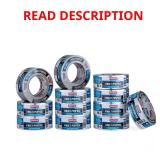 HVAC Foil Tape Pro Pack 12-Label 1.89in x50yds