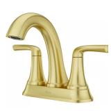 Ladera 4-in Centerset Faucet Brushed Gold