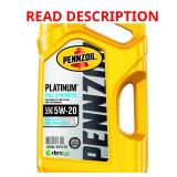 Pennzoil Platinum 5W-20 Synthetic Oil 5 qt