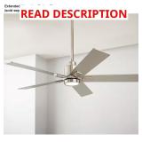 Hampton Bay Zandra 52" White Ceiling Fan